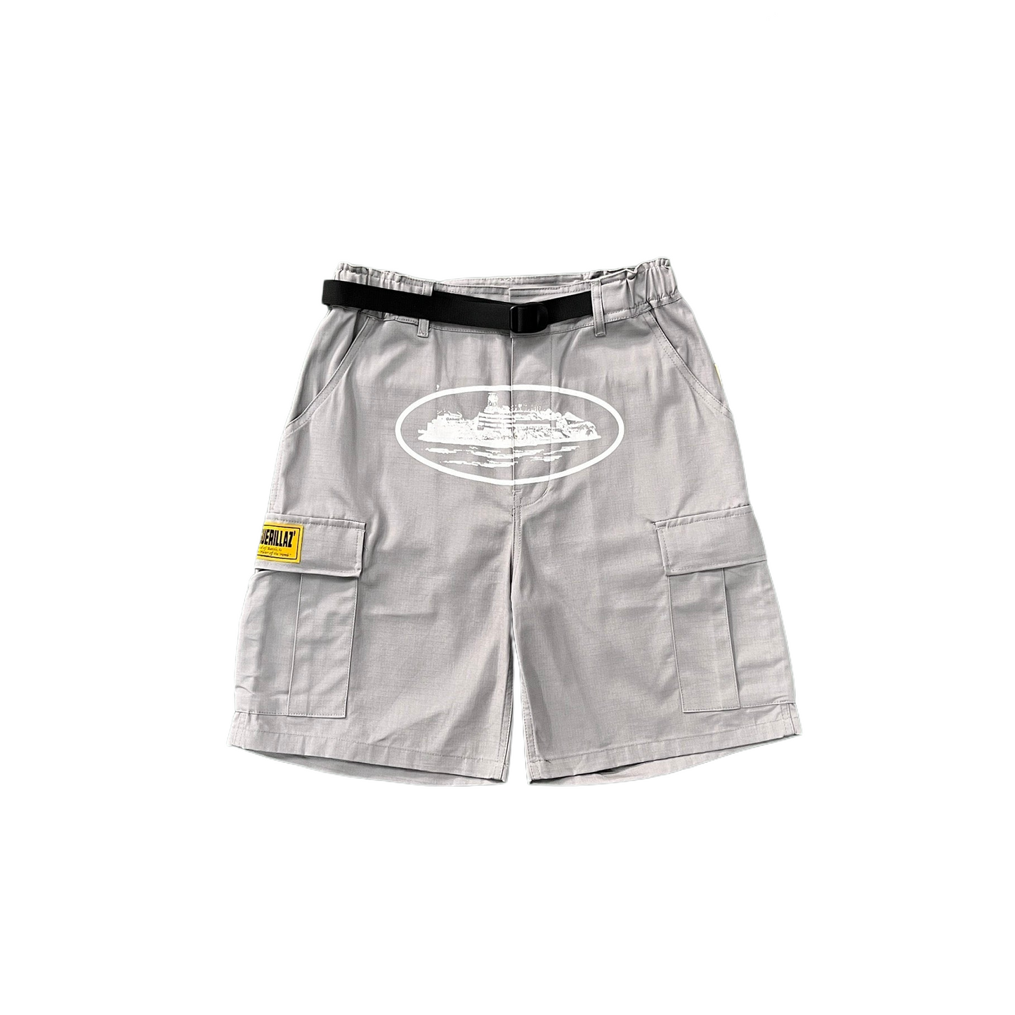 "Alcatraz" Cargo Shorts Grau