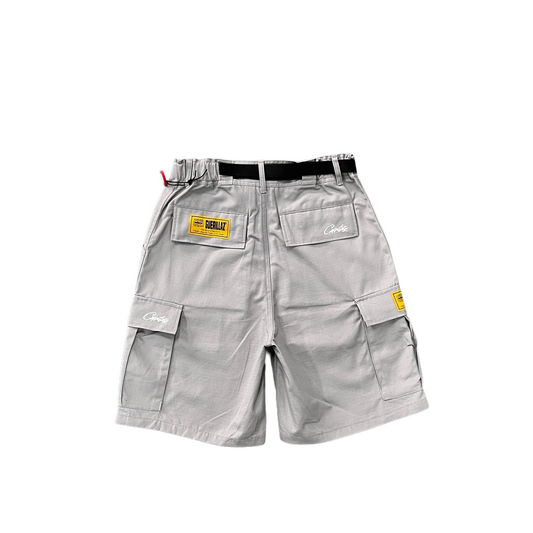 "Alcatraz" Cargo Shorts Grau