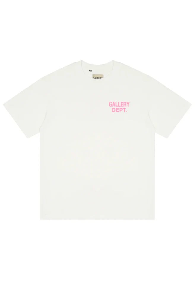 "Dept" T-Shirt Pink