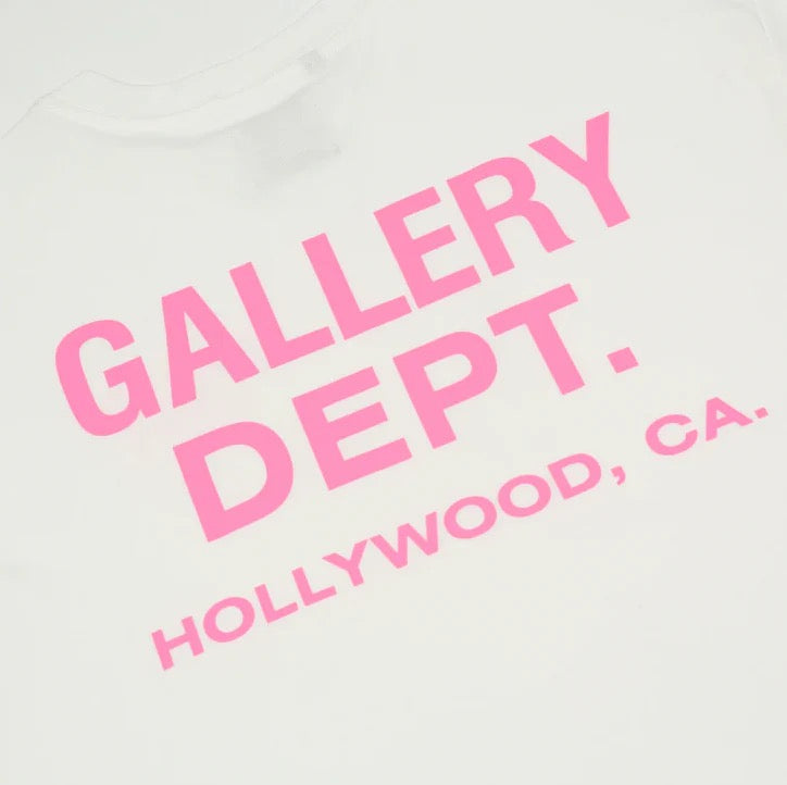 "Dept" T-Shirt Pink