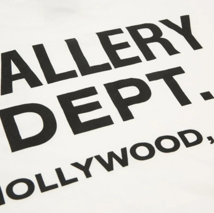 "Dept" T-Shirt Schwarz