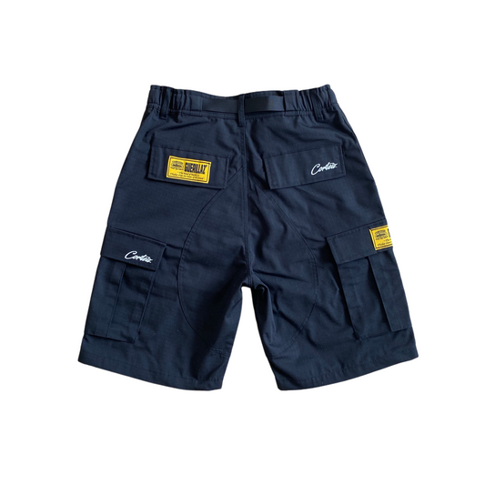 "Alcatraz" Cargo Shorts Schwarz