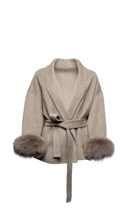 "WOOL" TRENDY JACKE