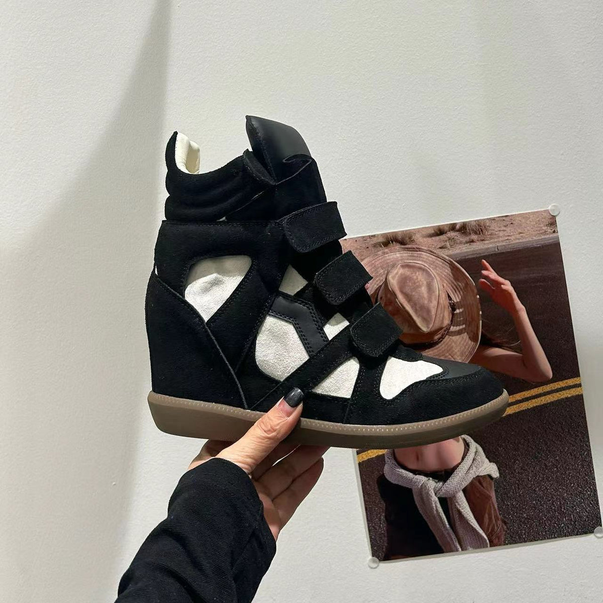 Sneaker Schwarz & Weiß