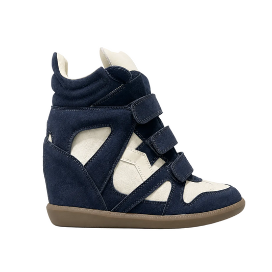 Sneaker Blau & Weiß